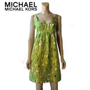 MICHAEL Michael Kors Silk Babydoll Resort Dress 6
